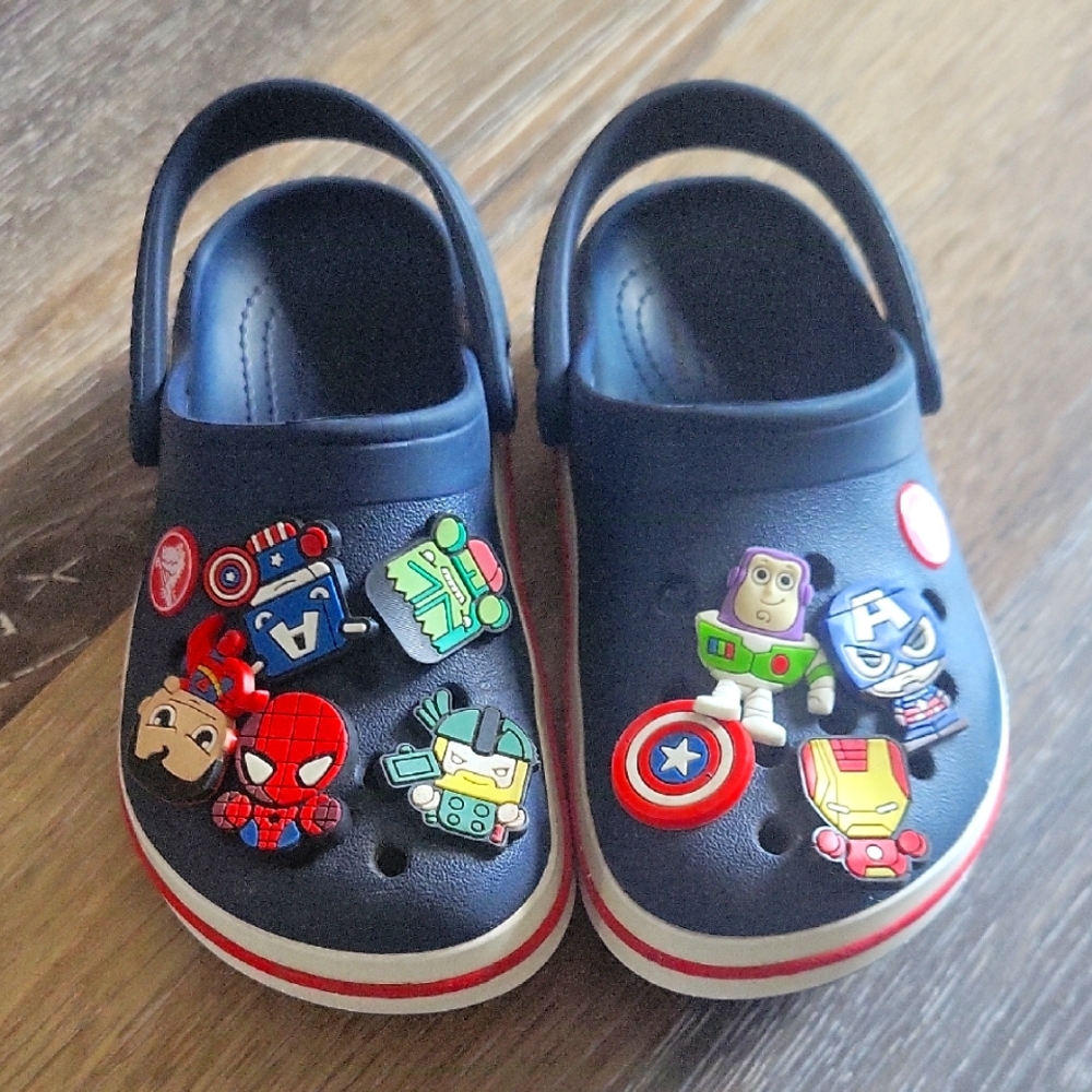 Kids Crocs With Charms